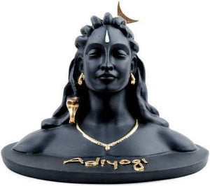 Idol: Lord Adiyogi Shiva Statue Murti for Car Dashboard Home/Office
