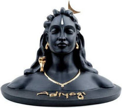 Idol: Lord Adiyogi Shiva Statue Murti for Car Dashboard Home/Office