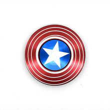Spinner: C@PTAIN AMERICA Shield Metal Fidget