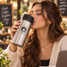 Bottle: Premium Stainless Steel Vacuum Bottle with Carry Strap – Silver
