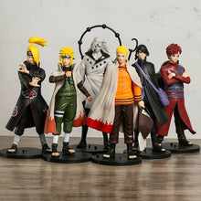 Anime: N@RUTO Party Action Figures Collectible Statues - Pack of 6