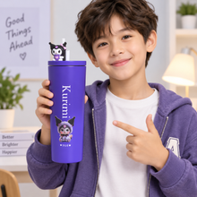 Bottle: Kuromi Purple Water Bottle, Pack of 01