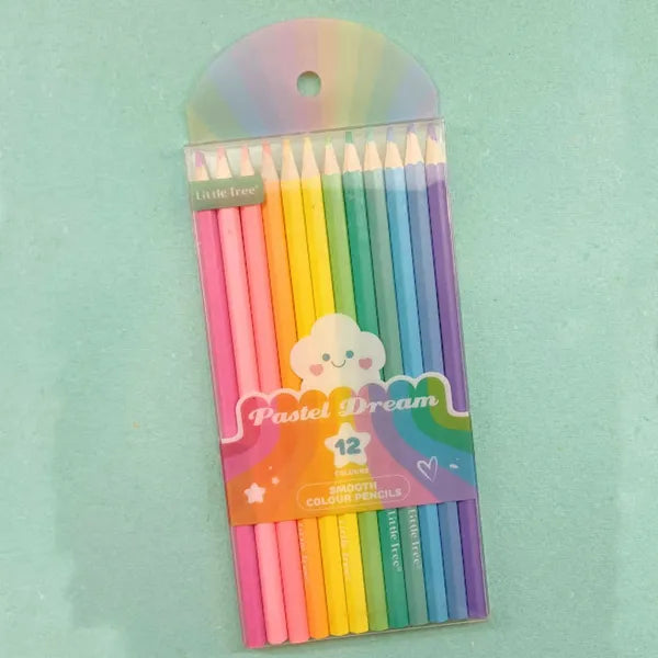 Pencil: Premium Pastel Artist Pencil Set – 12 pcs