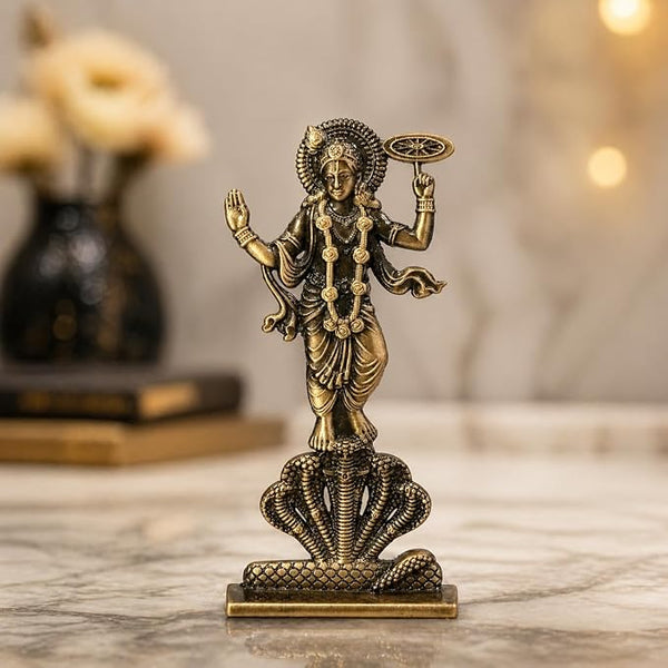 Idol: Lord Vishnu Car Dashboard