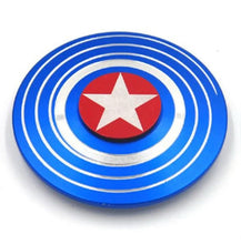 Spinner: C@PTAIN AMERICA Shield Metal Fidget