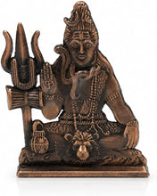 Idol: Lord Shiva (Mahadev) antique copper finish