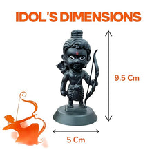 Idol: Bal Roop Shri Ram for Car Dashboard