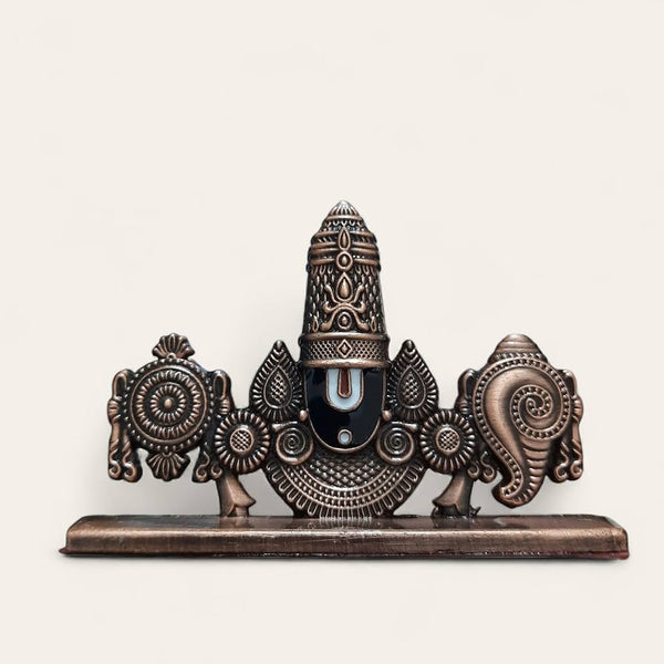 idol: silver-finish metal of Lord Venkateswara (Tirupati Balaji)