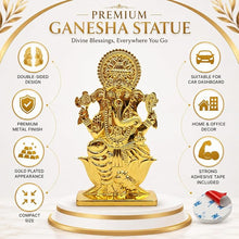 Idol: Divine Blessings Premium Gold-Plated Lord Ganesha