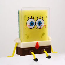 Sponges: Kitchen Cartoon Sponge Holder Creative Cleaning(Pack of 04)