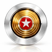Spinner: C@PTAIN AMERICA Shield Metal Fidget