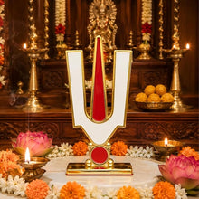 idol : Tirupati Balaji Namam / Vaishnav Tilak car dashboard