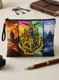 Harry Potter House Crest Pouch - Leather big  A4 Size Pouch