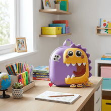 Backpack: Cute Purple Monster 3D Kids