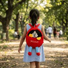 Backpack:Mïckey 🎒  Mouse Plush Character Backpack for Kids Disnēy SPL – Red