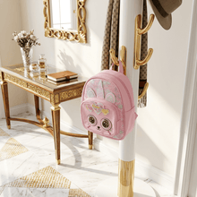 Backpack: Sparkling Unicorn Backpack for Kids with 3D Eyes – Pink