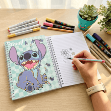 Spiral Notebook: $titCh Printed  with Large Raised Character Cover
