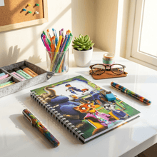 Diary:Zöo~Topia Printed with Lock & Keys