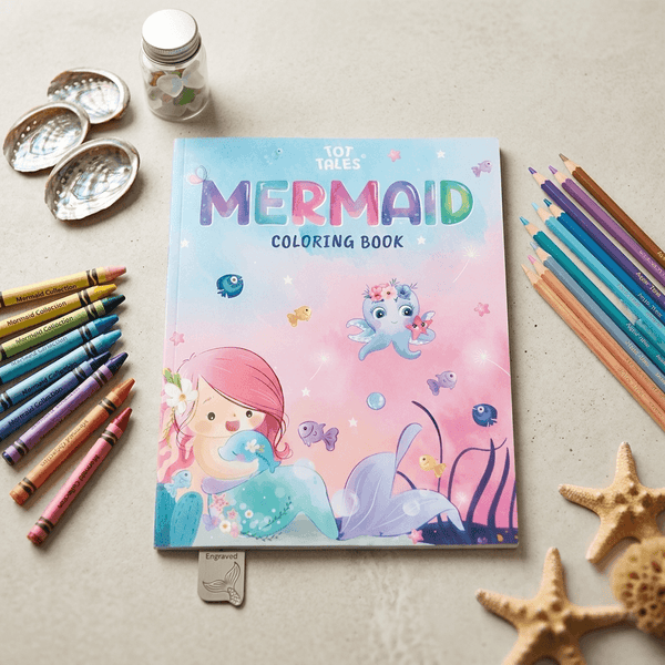 Colouring Book:Mermaid for Kids