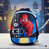 Spider Hero 3D Adventure Backpack – Kids Premium Spiderman Edition