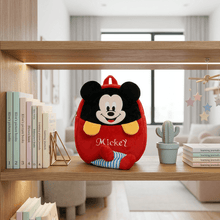 Backpack:Mïckey 🎒  Mouse Plush Character Backpack for Kids Disnēy SPL – Red