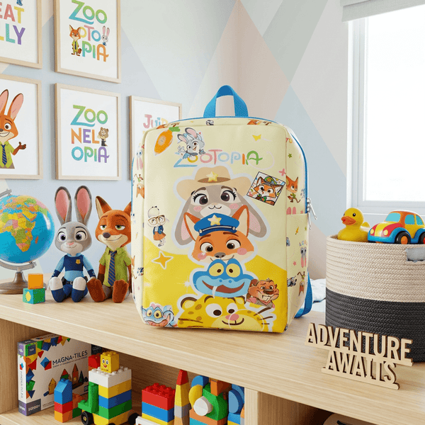 Backpack: Disney Zootopia Character School Backpack for Kids