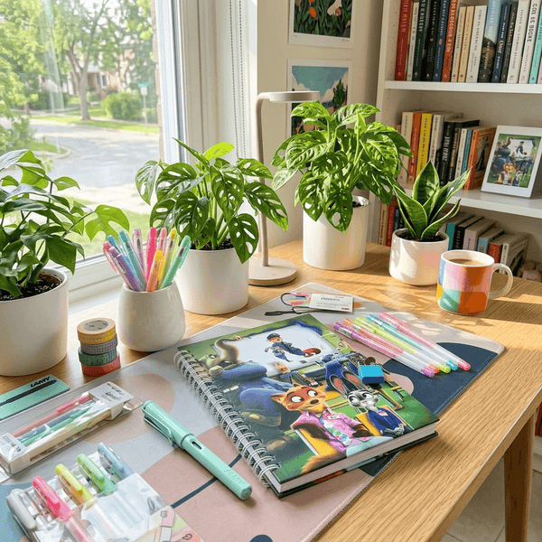 Diary:Zöo~Topia Printed with Lock & Keys