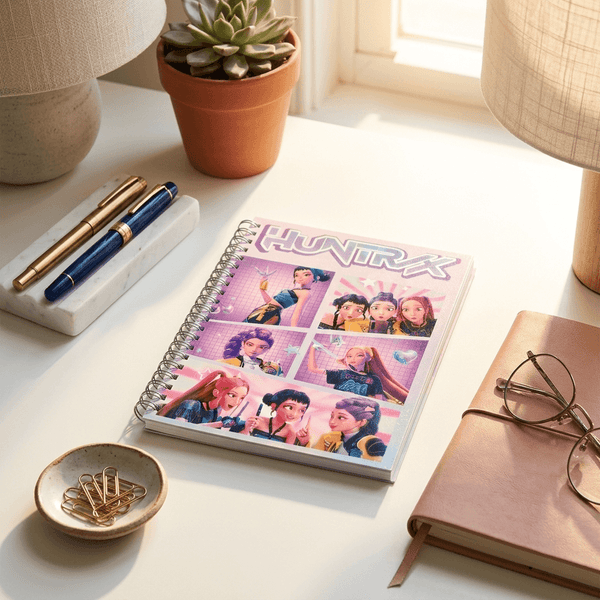 Spiral Notebook: #UNTR/X K-Pop Demon Hunters Printed