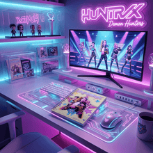 Spiral Notebook: HUNTR/X KPop Demon Hunters Printed