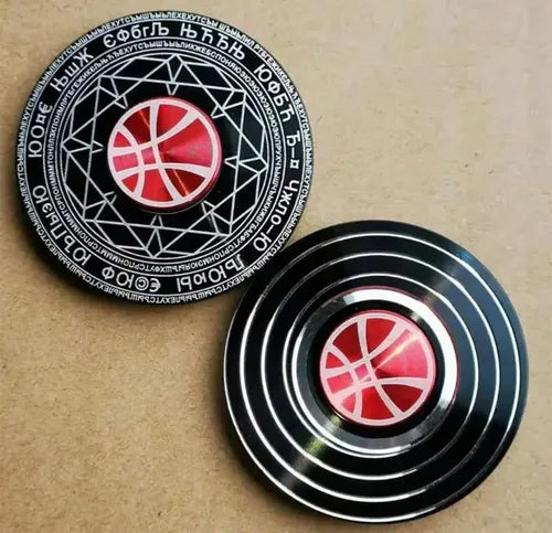 Spinner: Black & Red Fantasy Disc Fidget Set-2