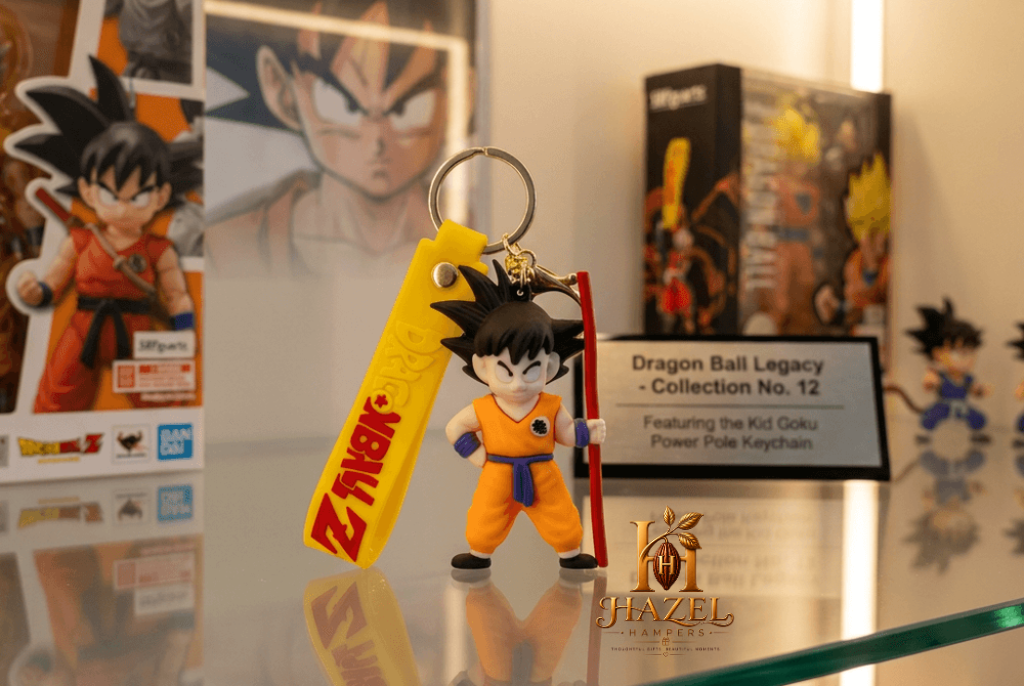 Keychain : Dragon Ball Kid Goku 3D Premium – Anime Collectible Bag Charm