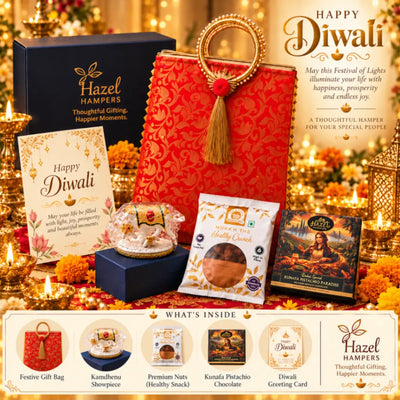 Premium Diwali Gift Hamper with Festive Potli Bag