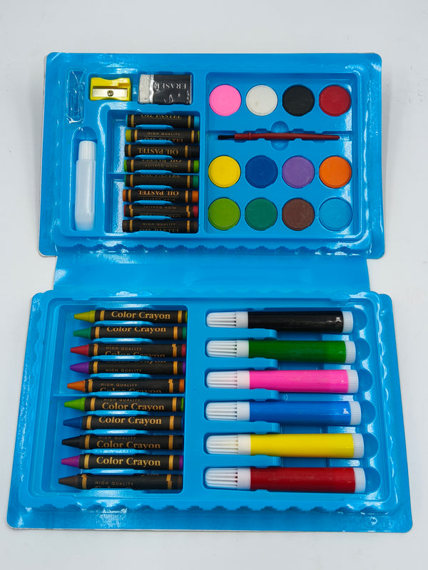 Colouring set and colouring printing