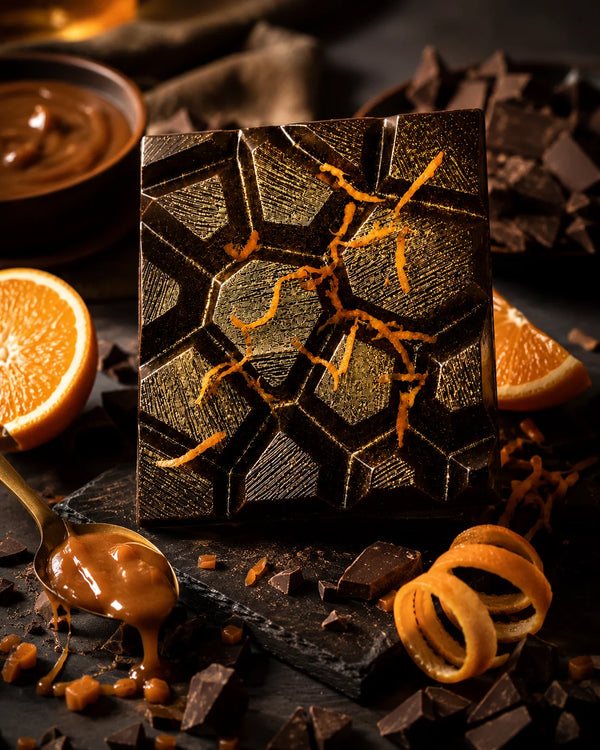 Dubai Special Orange Amber (Marble bar)