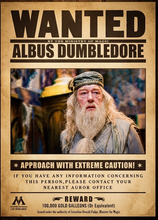 Poster: Albus Dumbledore Wanted 3D