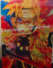 Poster: N@RUT0 Uzumaki Golden Chakra Wall 3D