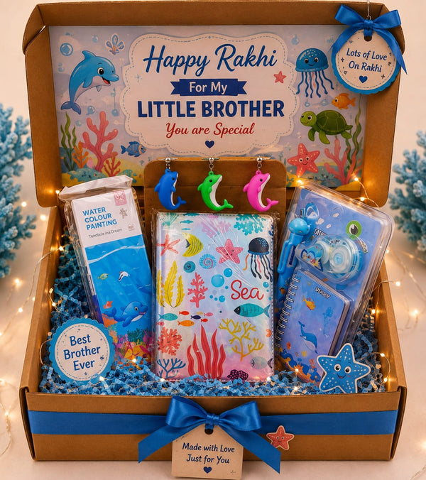 Little Ocean Adventure Rakhi Hamper