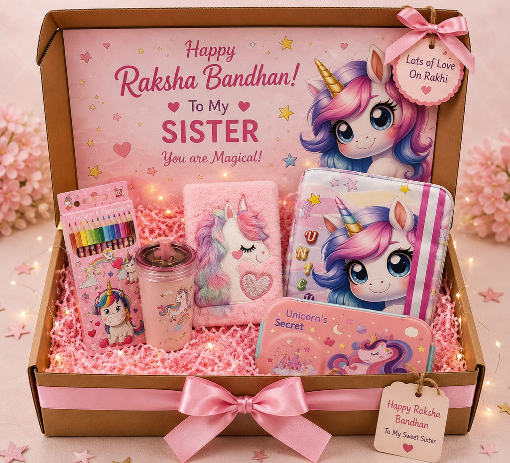 Unicorn Dreams Rakhi Hamper
