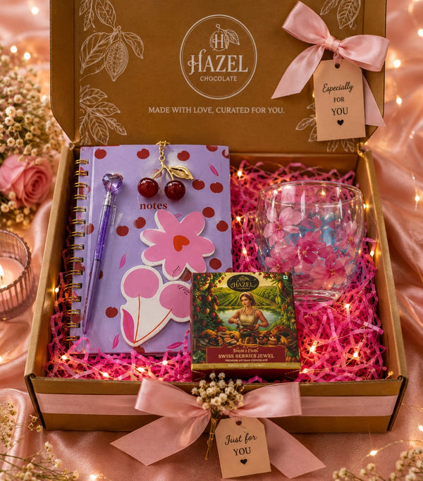Cherry Blossom Rakhi Delight Hamper