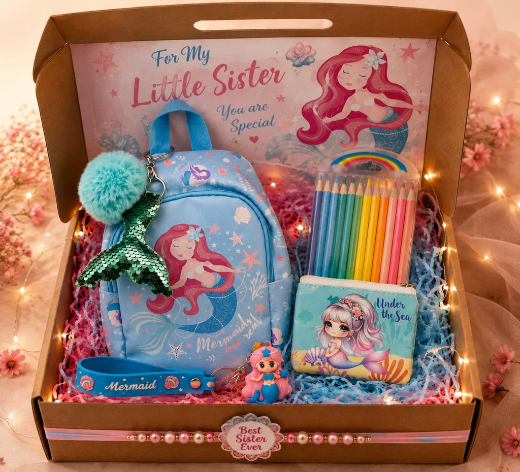 Mermaid Princess Rakhi Hamper