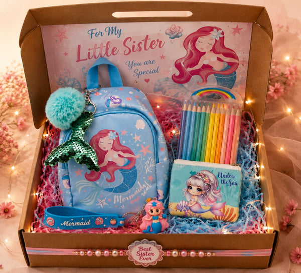 Mermaid Princess Rakhi Hamper