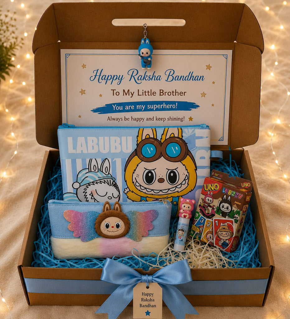 Labubu Adventure Rakhi Hamper