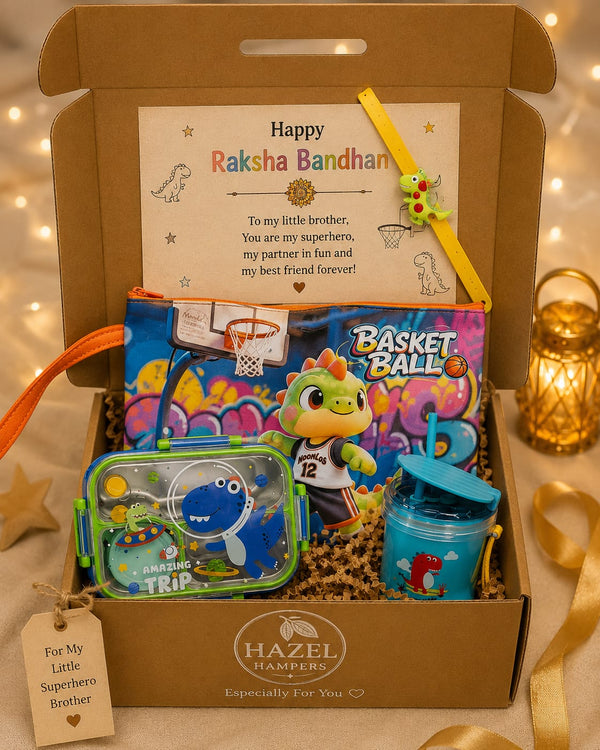 Basketball Dino Rakhi Hamper