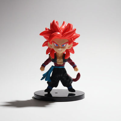 Anime: Crimson Fusion Warrior Chibi Anime Collectible Figure, Size 10cm