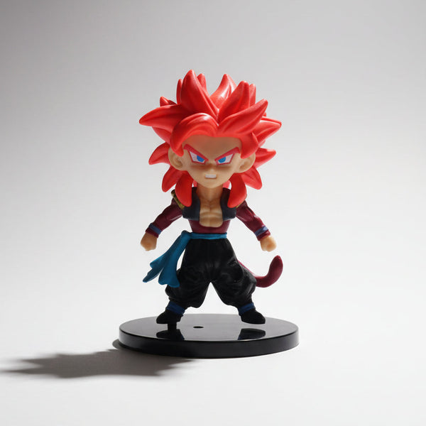 Anime: Crimson Fusion Warrior Chibi Anime Collectible Figure, Size 10cm