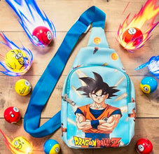 Chest Bag: Saiyan Power Anime Chest Bag (High Quality Faux Leather)