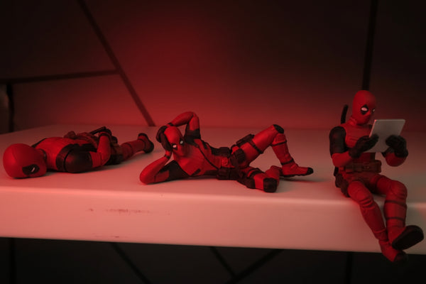 Anime: Red Masked Mercenary Mini Figure Set – Pack of 3
