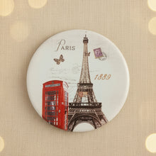 Magnet: Vintage Europe Travel Fridge Magnet (Size - 7*7 cm)