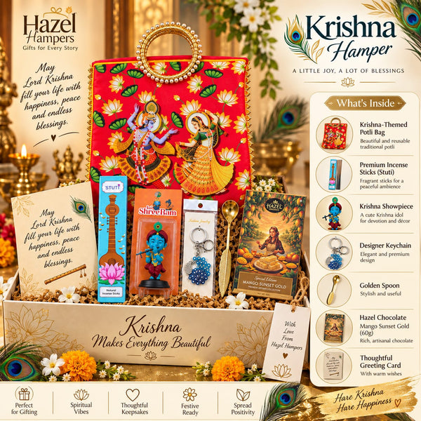 Krishna Hampers:  Krishna Divine Blessings Premium Hamper