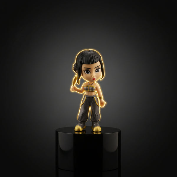 Anime: Golden Blade Huntress Figurine (Size - 17*7 cm)